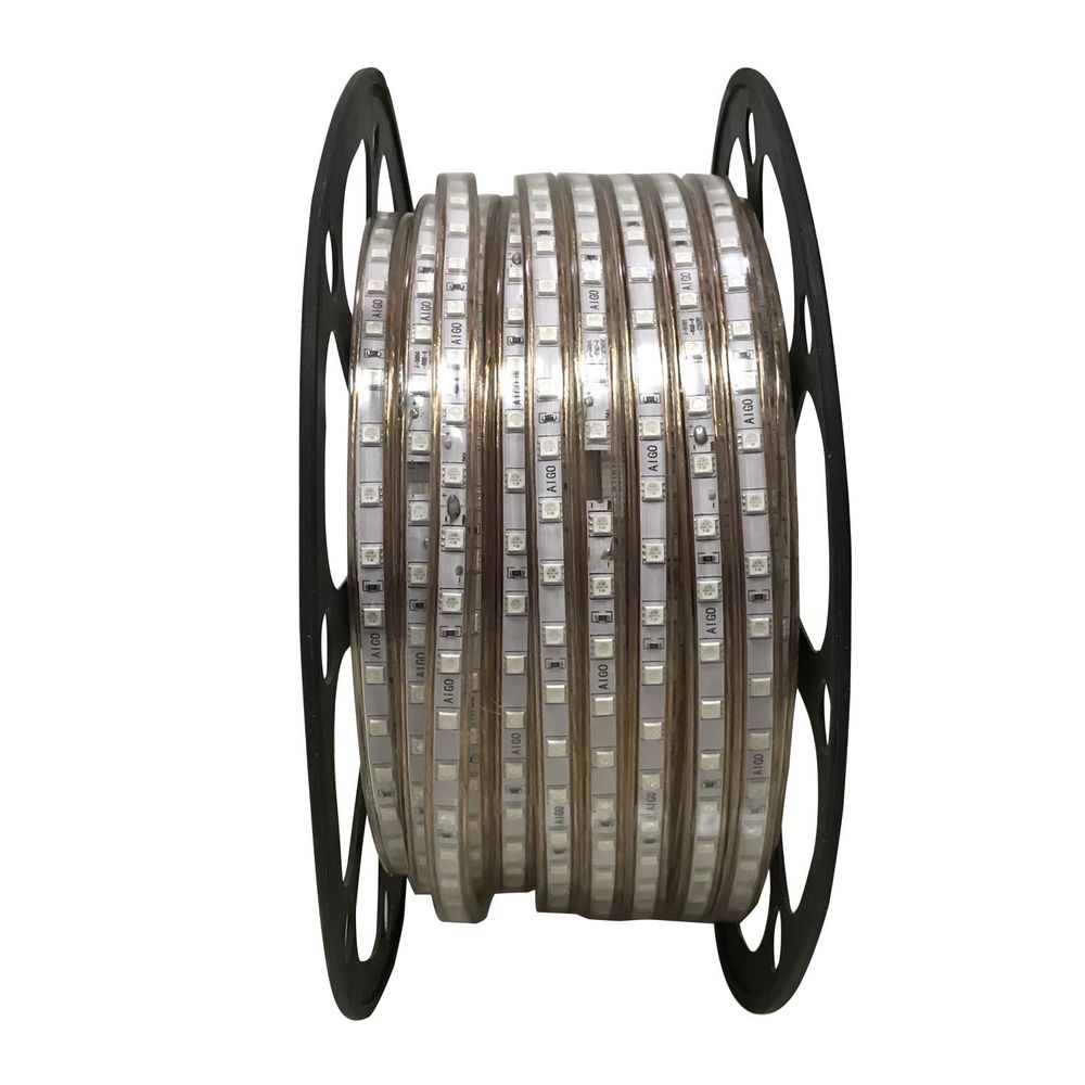 LED-Leuchtstreifen 5050-60, 50 m, IP65, blau.