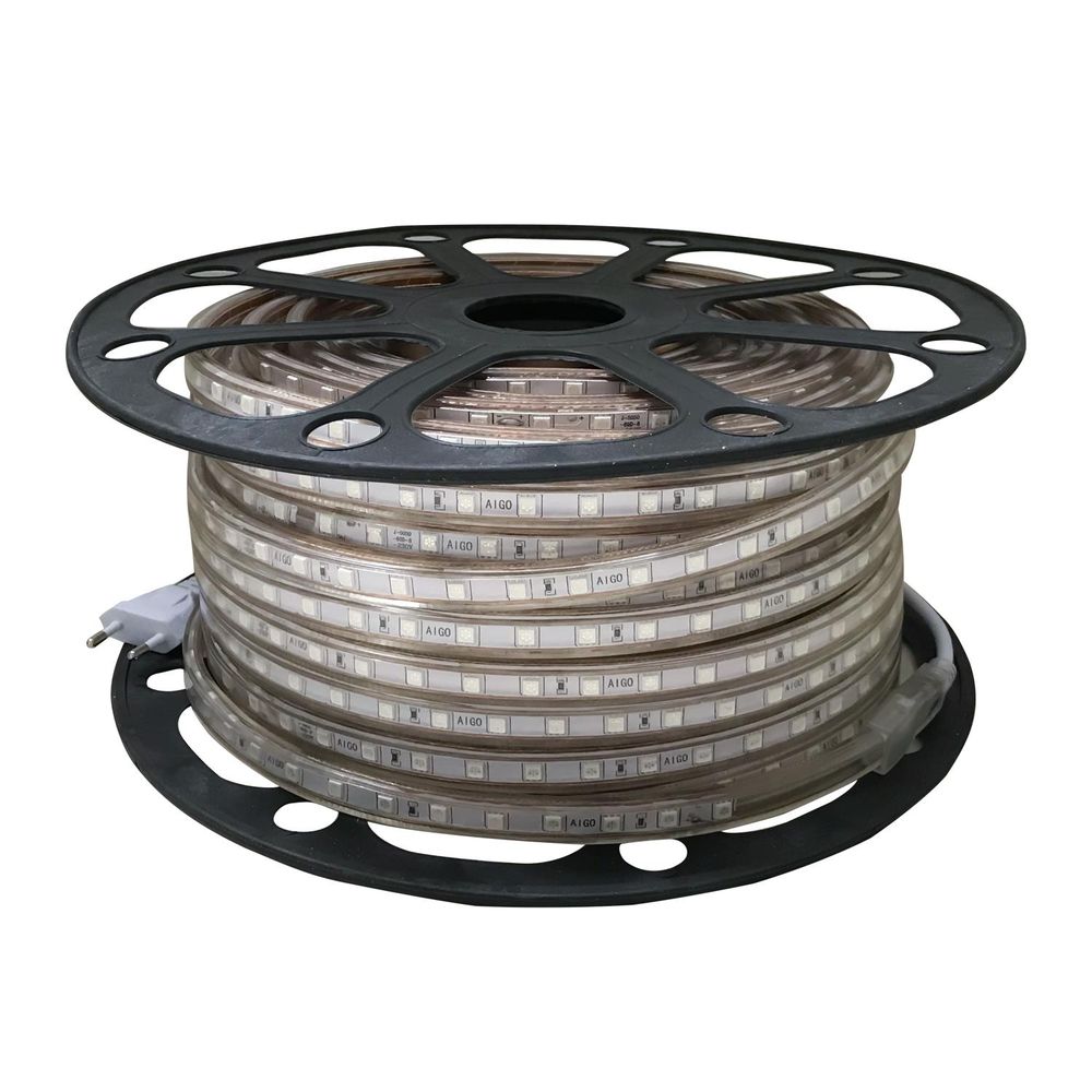 LED-Leuchtstreifen 5050-60, 50 m, IP65, blau.