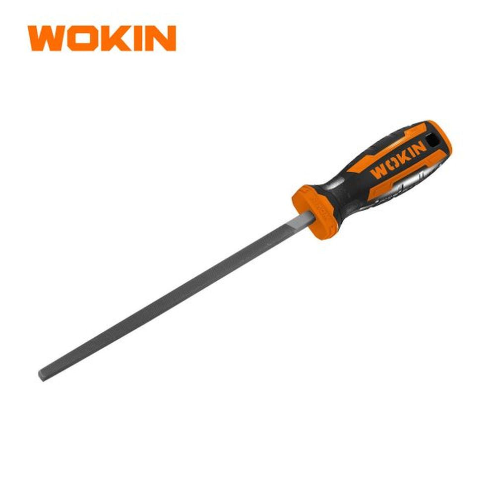 Werkstattfeile, Metall, 8", quadratisch.
