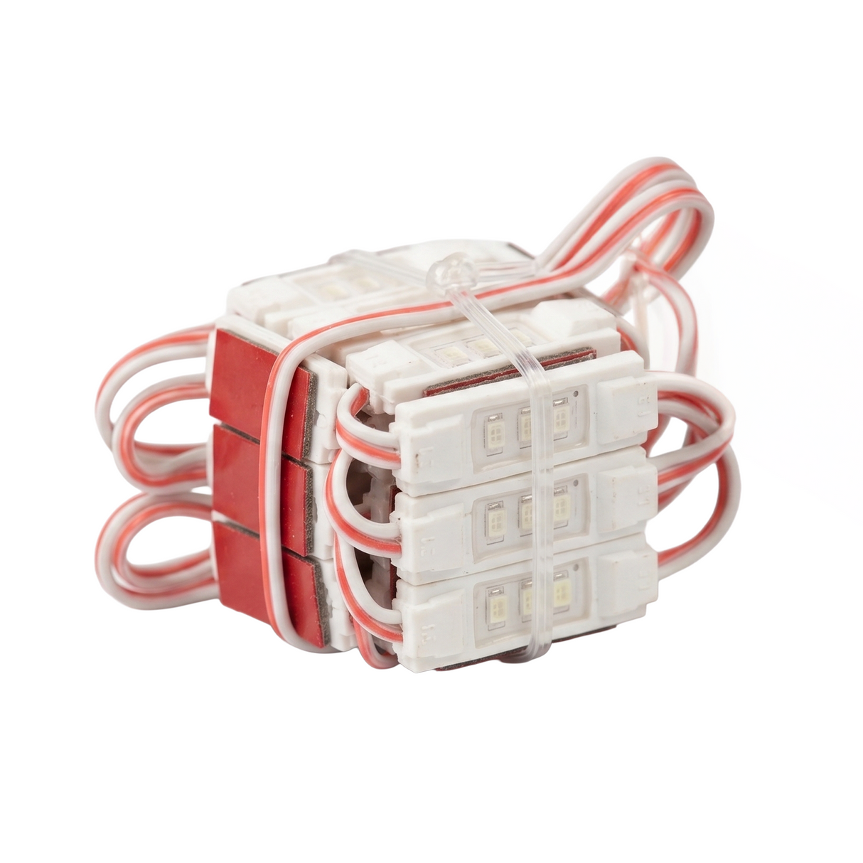 LED-SMD 3 Modul, 3014, 0,36 W, 30 lm, IP65, rote Lichtfarbe