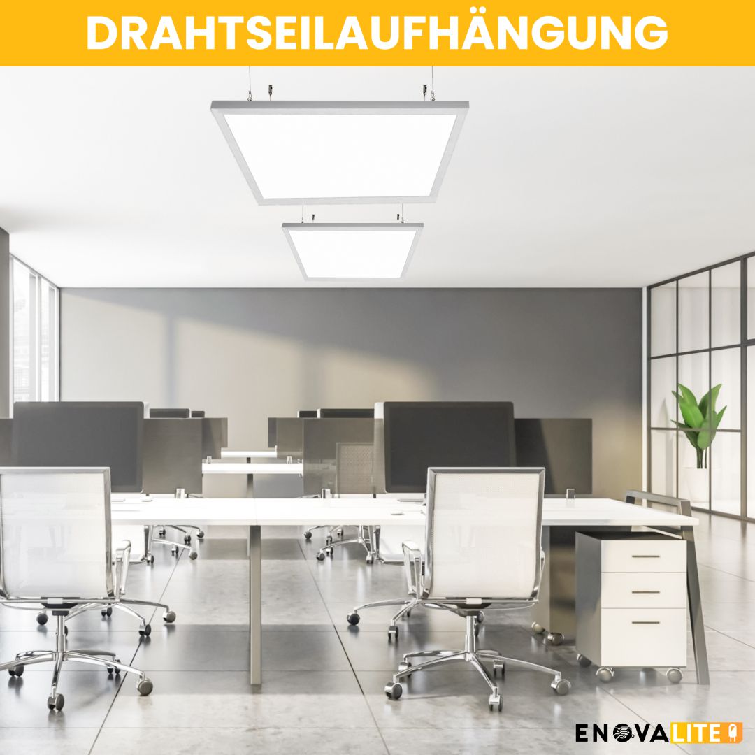 LED Panel, 62x62 cm, 36 W, 3600 lm, 6000 K, UGR<19,Philips Driver.