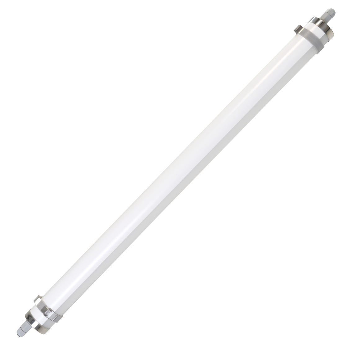 LED-Feuchtraumleuchte, 150 cm, 50 W, 7500 lm, 5700 K, IP69K, ammoniakbeständig, Brandschutz, durchschleifbar, Rohrleuchte