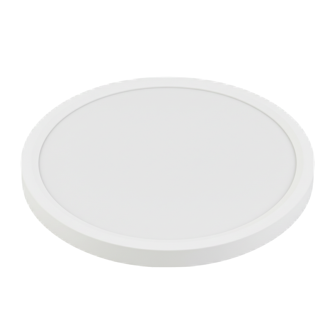 LED Panel mit Fernbedienung, Ø30 cm, weiß, rund, 22 W, 2200 lm, dimmbar, Lichtfarbe einstellbar 3000-6500 K, Slim Design, Nachtlichtmodus.