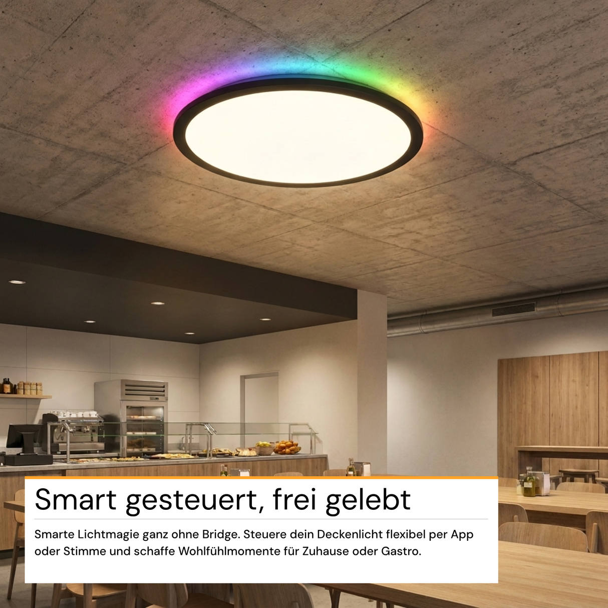 Smartes RGB Panel Up & Down, 36 W, 3760 lm, CCT dimmbar