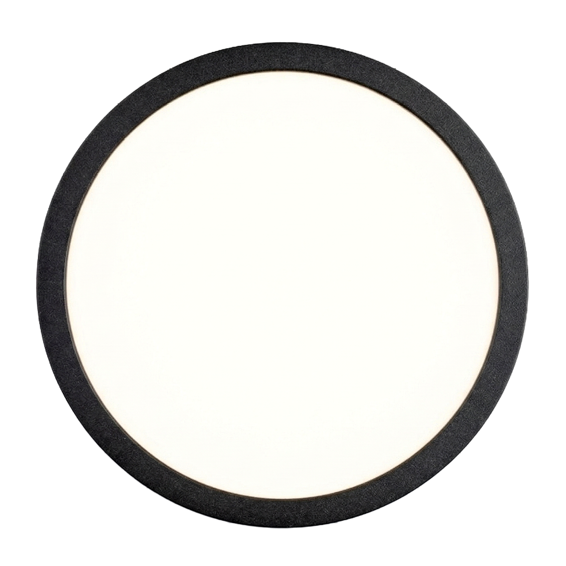 LED CCT Panel, Ein-/Aufbau, Schwarz, Bewegungssensor, 18 W, 1800 lm, Ø215 mm, 5CCT (2700 K– 5700 K), Lochdurchm. variabel, Anschlussbox
