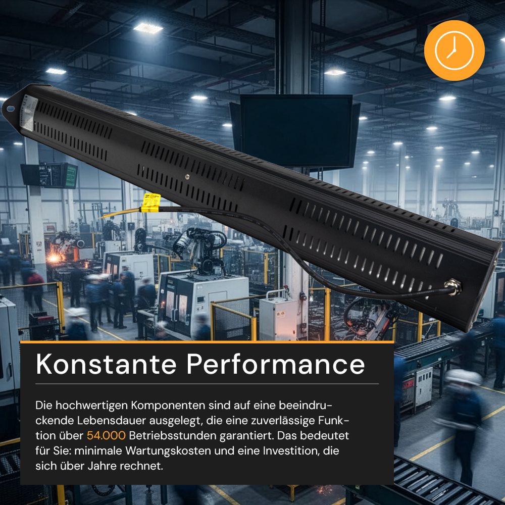 2er Pack LED HighBay Linear, 150 W, 18000 lm, 5000 K (neutralweiß)