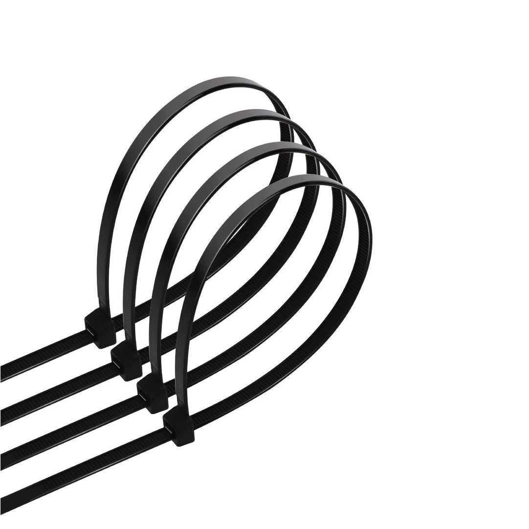 Kabelbinder, 20 Stk., 7,2 x 500 mm, schwarz.