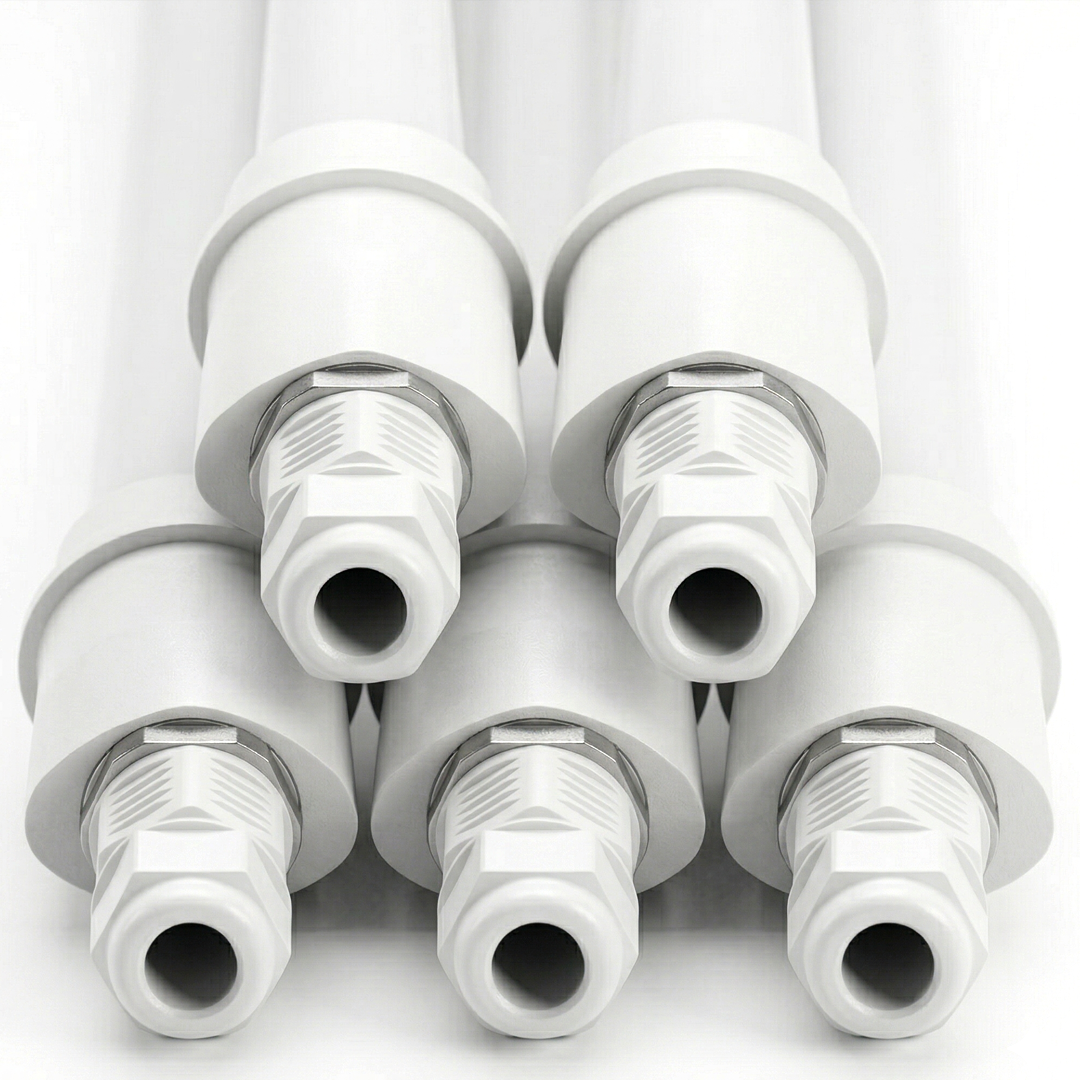 LED Feuchtraumleuchte, 150 cm, 24 W, 2640 lm, 4000 K (neutralweiß), IP65, Fast Connector