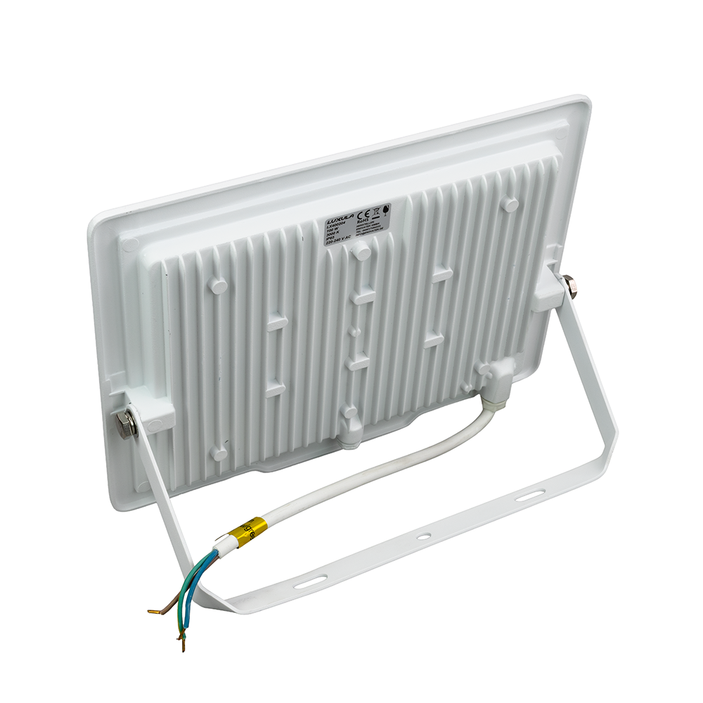 2er Pack LED-Fluter, 100 W, 4000 K (neutralweiß), 10000 lm, weiß, IP65.