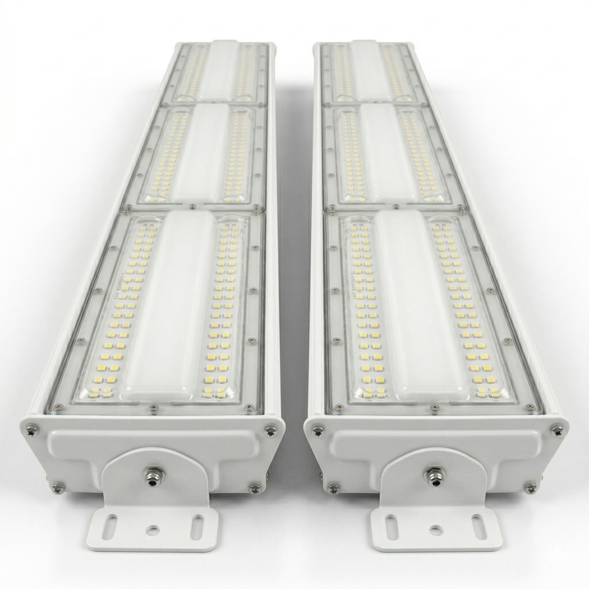 LED-Hallenleuchte, linear, 150 W, 18000 lm, 5000 K (neutralweiß), IP65, EPISTAR LED, weiß