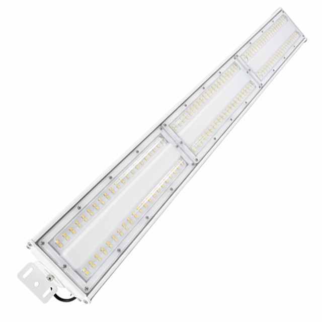 LED-Hallenleuchte, linear, 200 W, 24000 lm, 5000 K (neutralweiß), IP65, EPISTAR LED, weiß