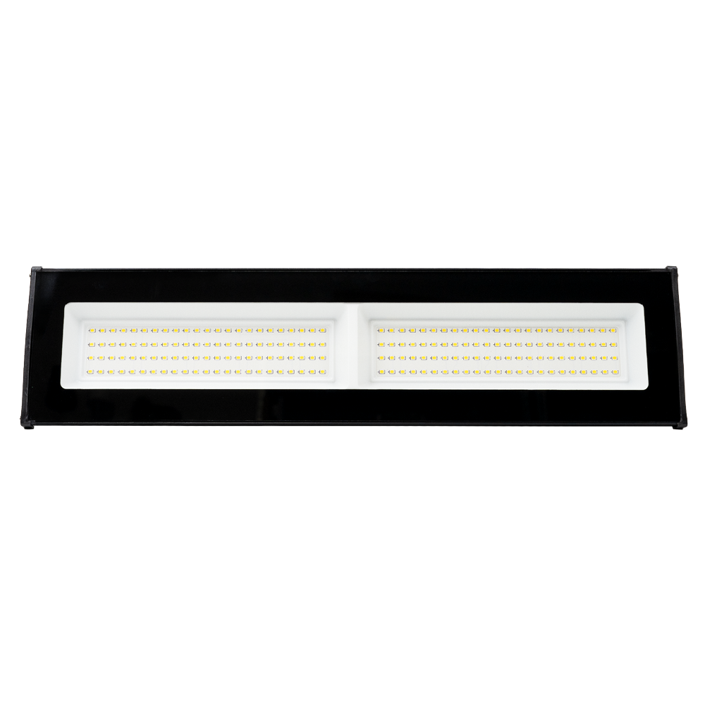 10er Pack LED-Hallenleuchte, linear, 100 W, 10000 lm, 4000 K (neutralweiß), IP65, schwarz
