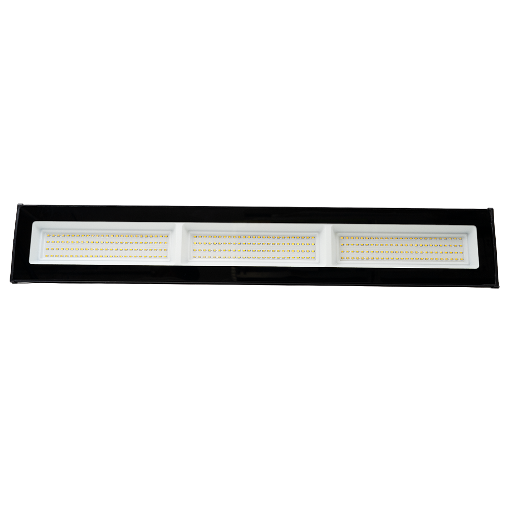LED-Hallenleuchte, linear, 200 W, 20000 lm, 4000 K (neutralweiß), IP65, schwarz