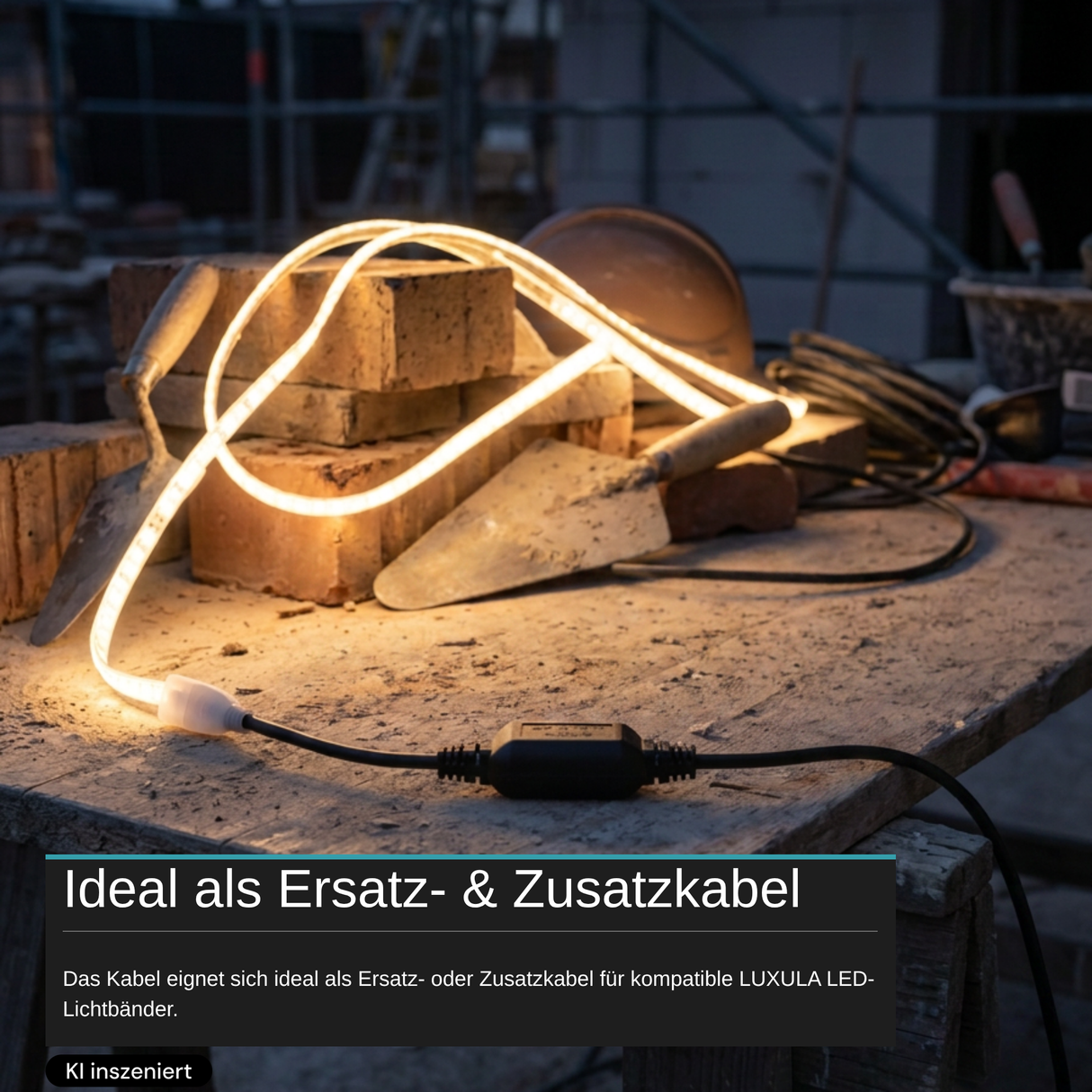 Netzkabel Typ F für LX700110, LX700111, LX700112.
