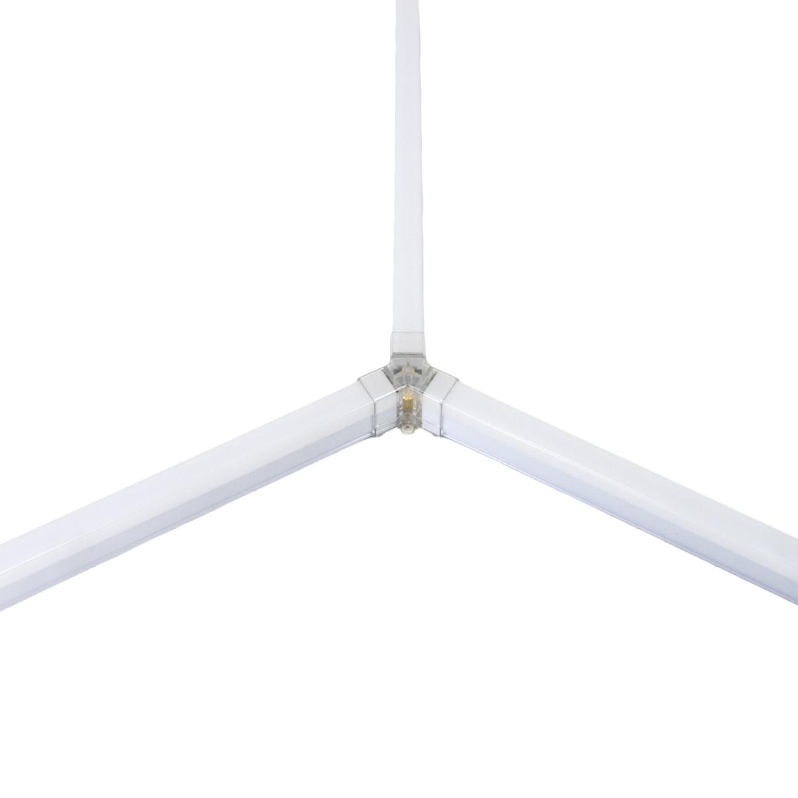 Y-Verbinder für HexaForm Leuchten, 120°, Steckverbinder.