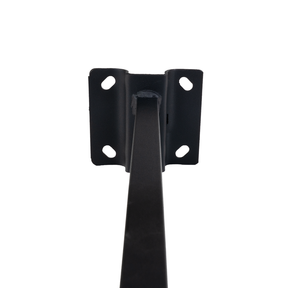 Wandhalterung für Fluter, Ausleger, 150x500mm, schwarz
