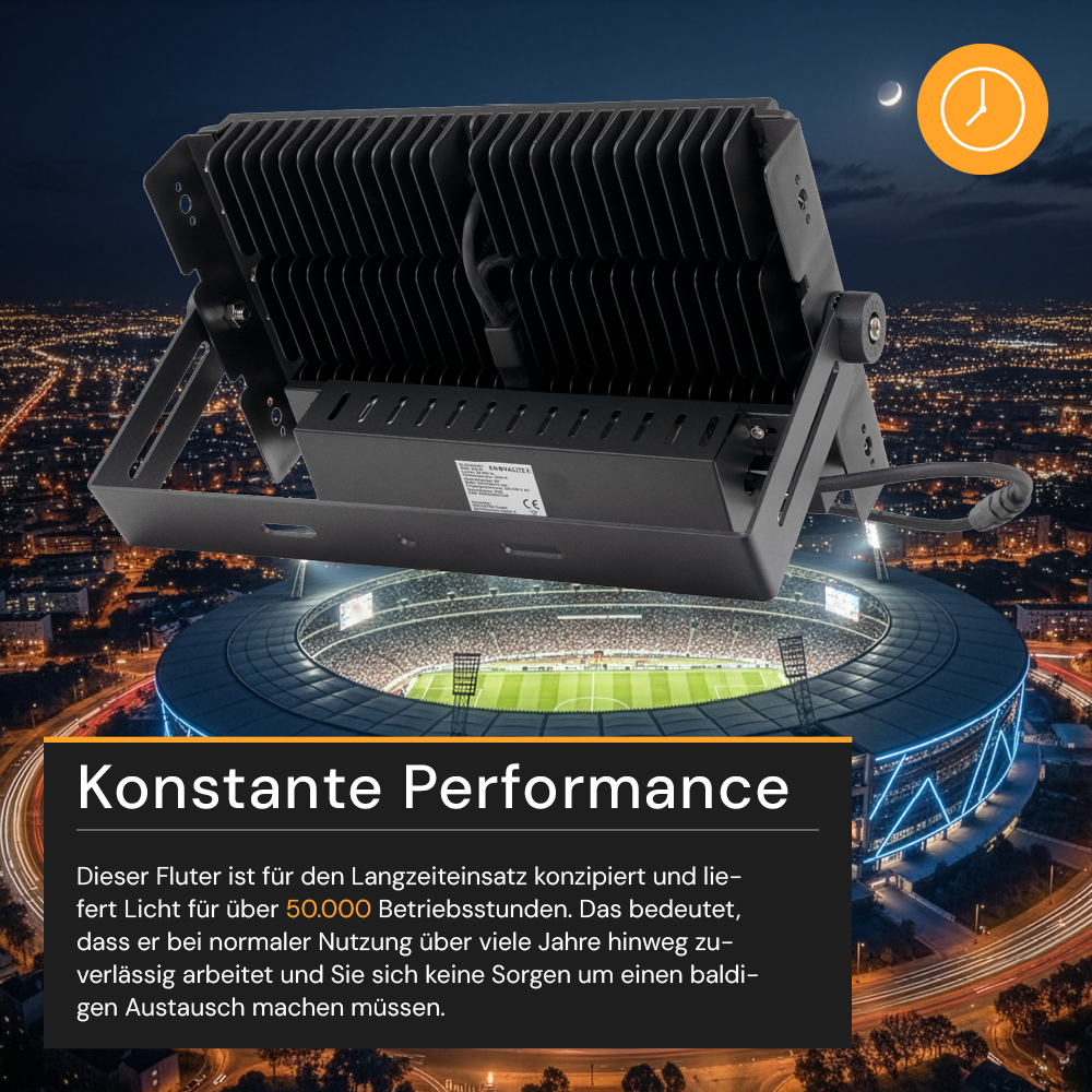 LED Stadion Fluter, 300 W, 39000 lm, 5000 K, IP66