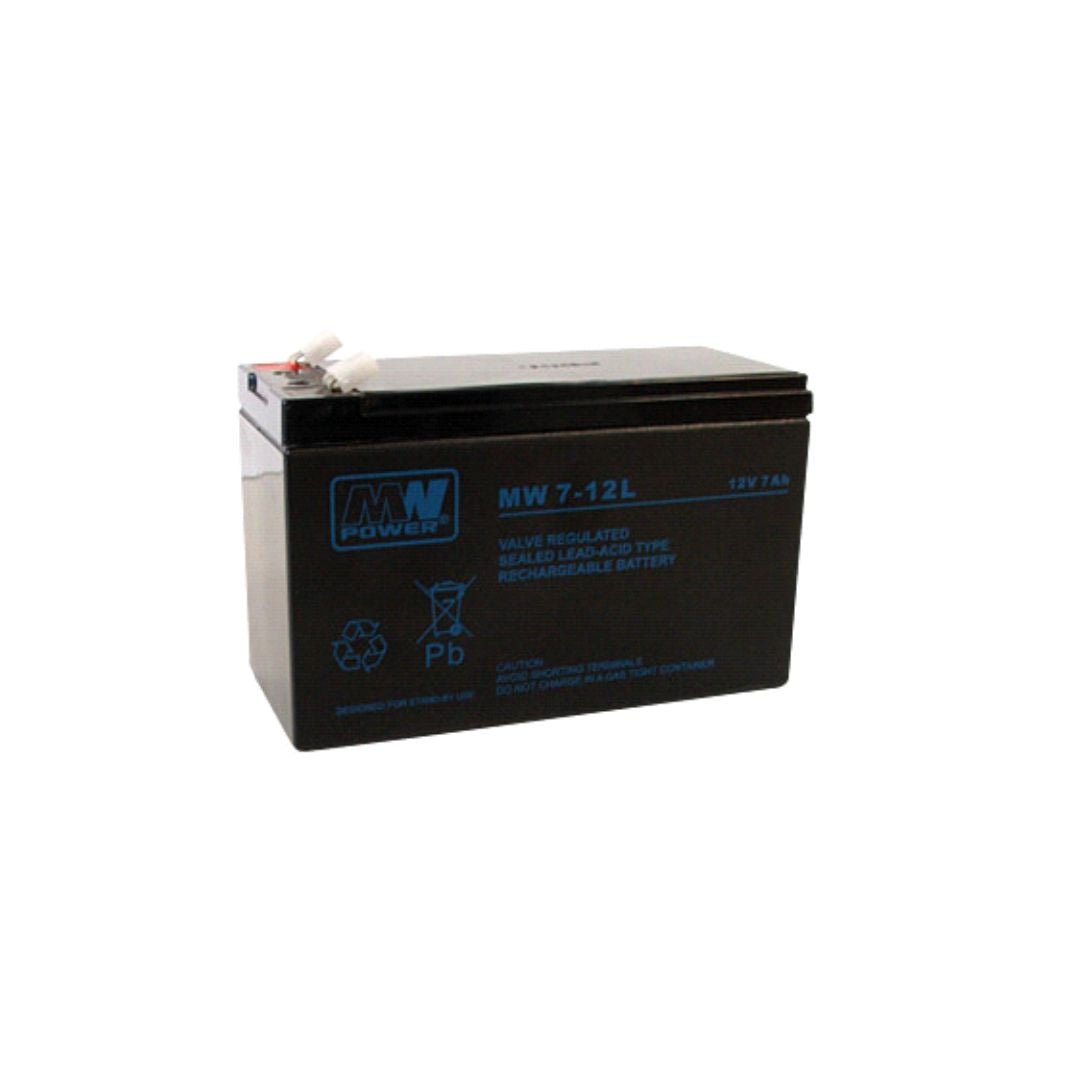 Blei-Vlies-Akku, 12 V, 7 Ah.