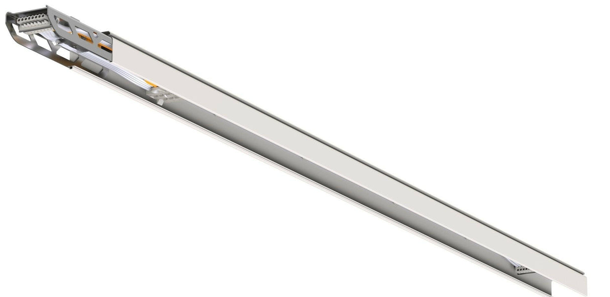 Blindabdeckung für Lichtbandsystem NOVA, Polykarbonat, 1437 mm.