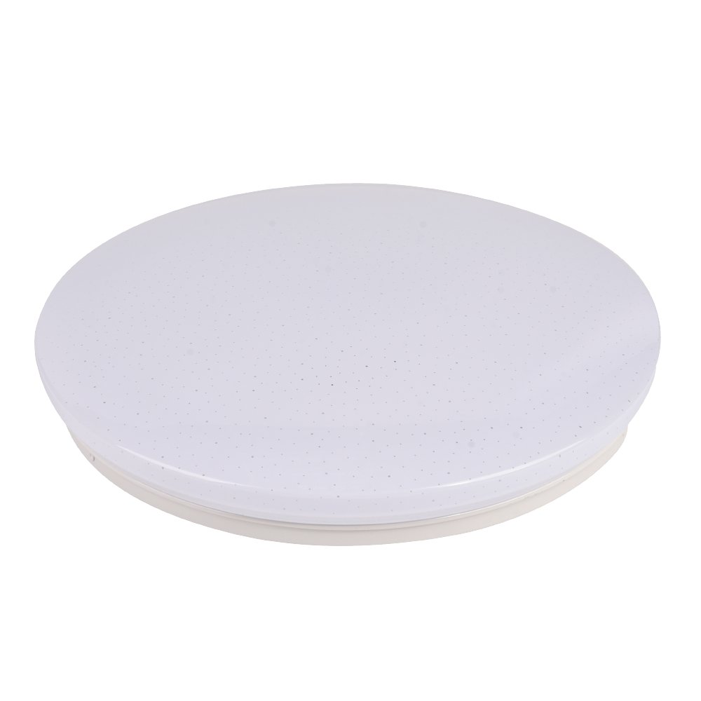 LED Deckenleuchte, Aufbauleuchte mit Sternen-Glitzer-Effekt, 24 W, 4500 K, 1680 lm, rund, Ø350 mm.