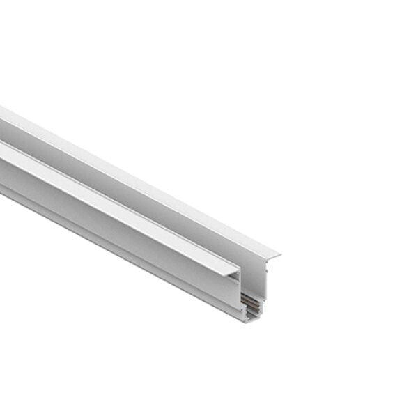 LED-Einbau-Schienensystem, R35, 3-Phasen, magnetisch, weiß, 1 m.