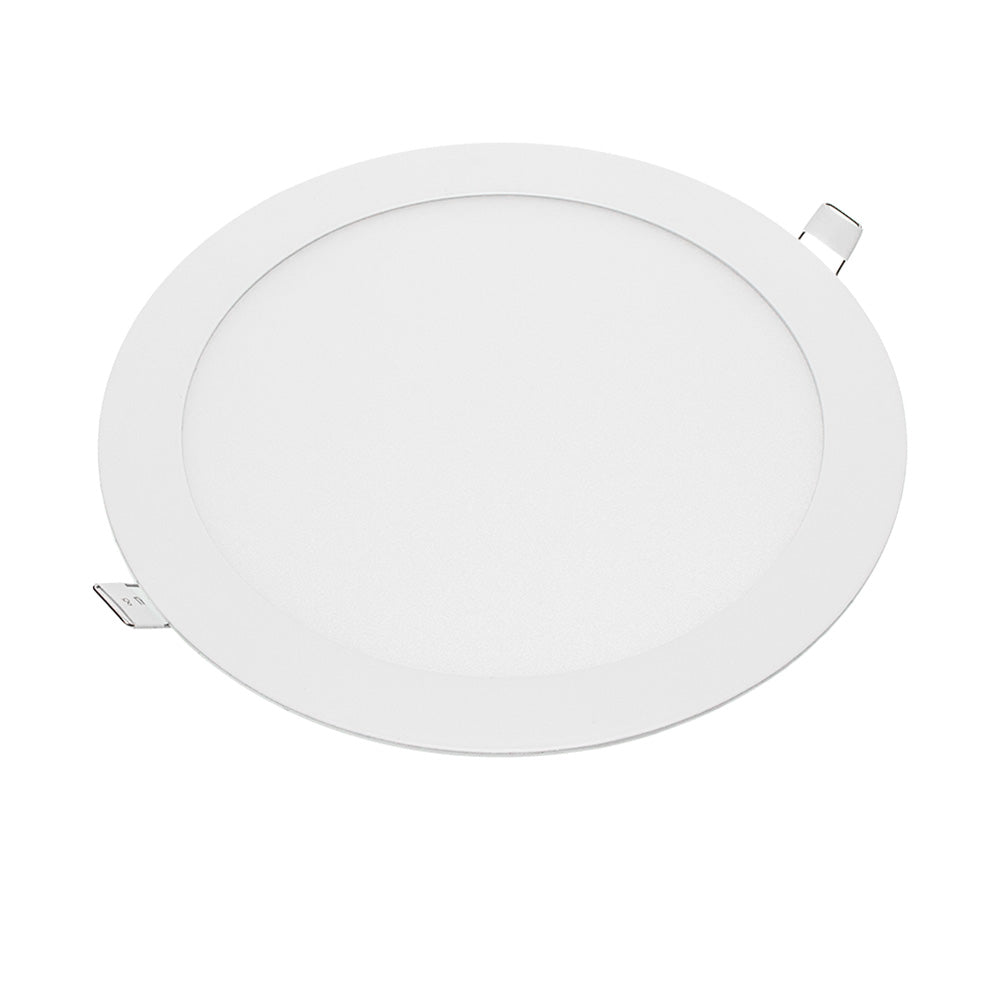 LED-Einbaupanel Pro, 18W, 1350lm, 6000K, rund.