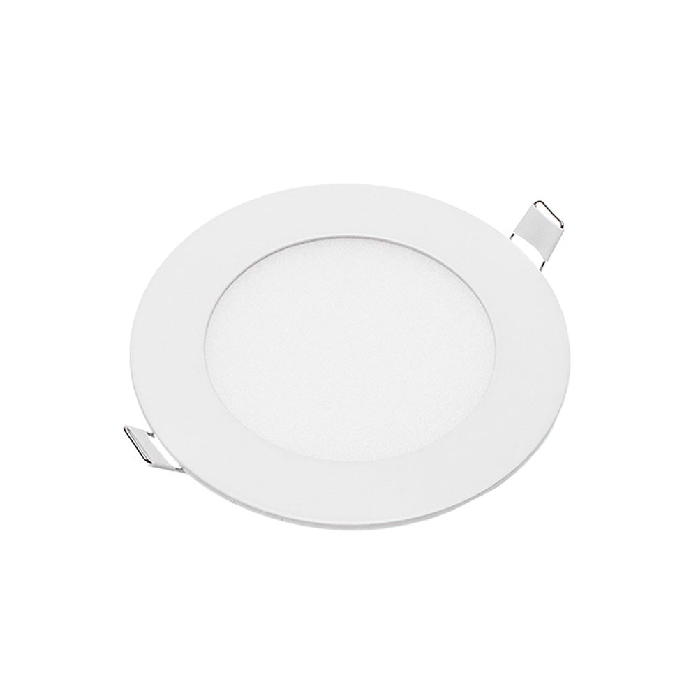 LED-Einbaupanel Pro, 6W, 360lm, 2700K, rund.