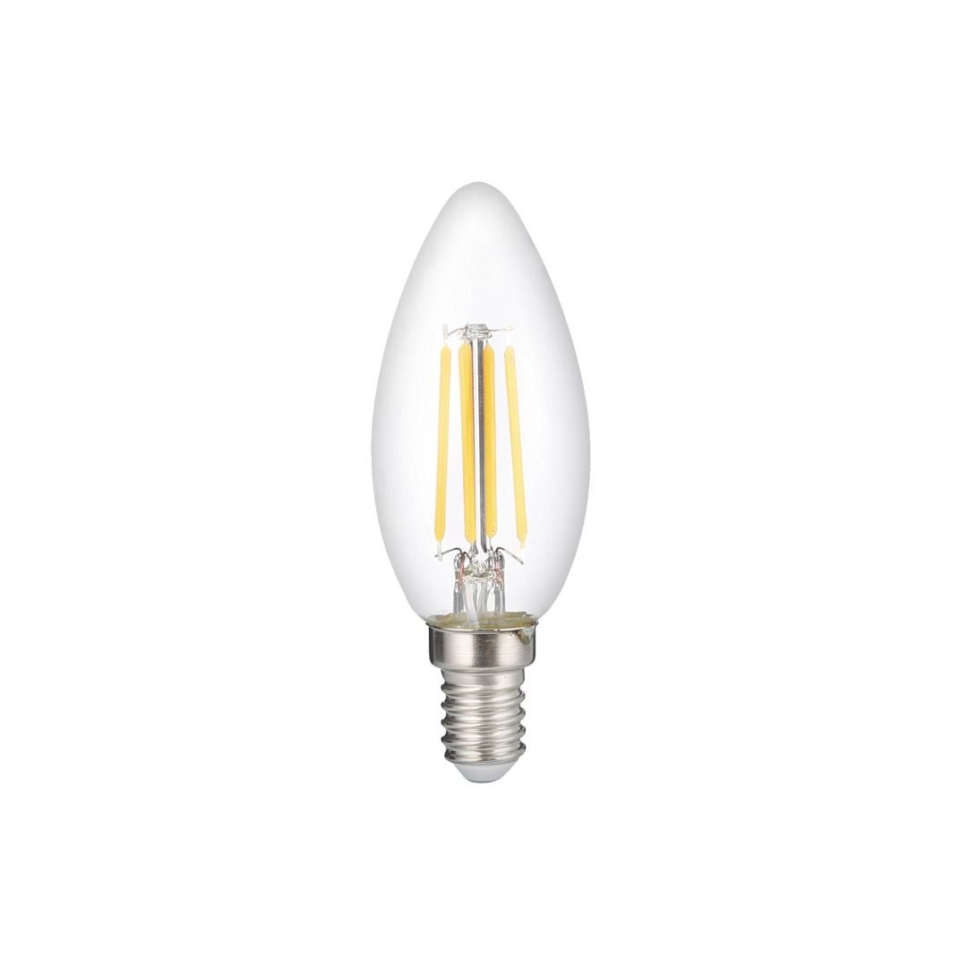 LED-Filament, E14, Ø 35 mm, 6 W, 730 lm, warmweiß.