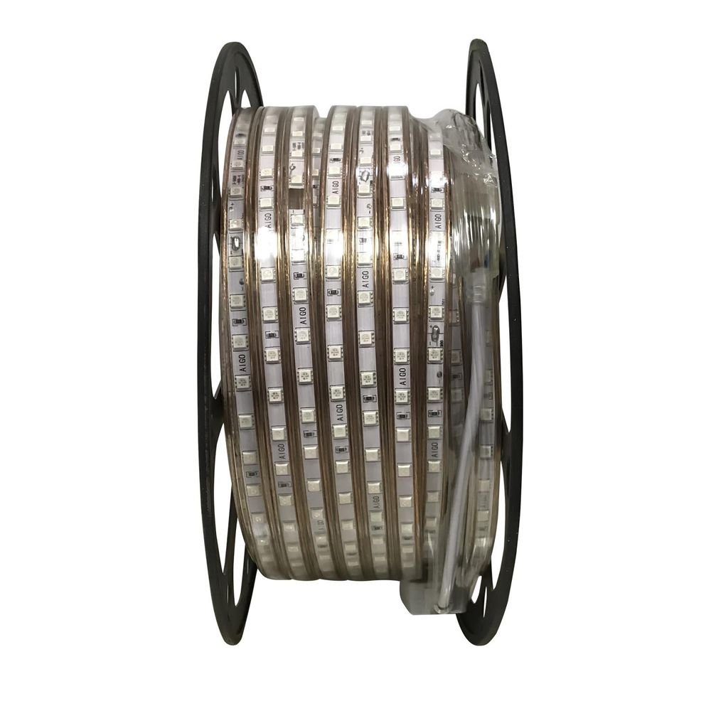 LED-Leuchtstreifen 5050-60, 50 m, IP65, rot.