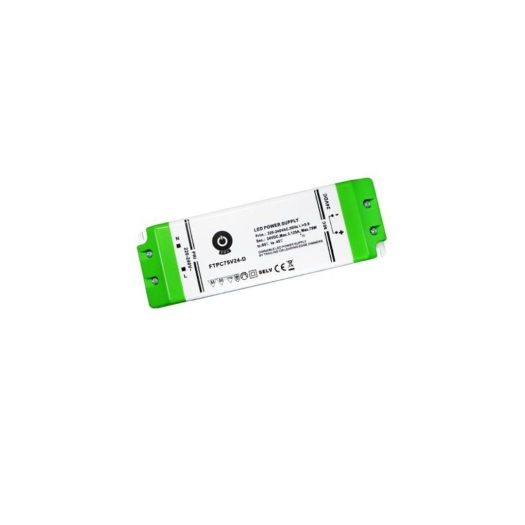 LED-Netzteil, 75W, 24V, Dimmbar.