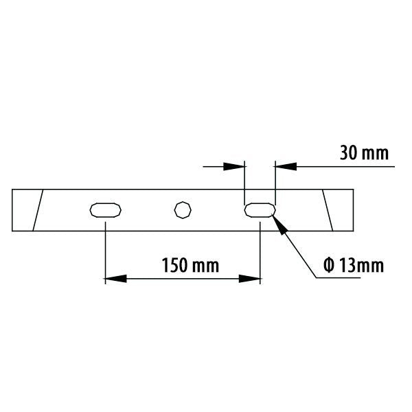 LED-Stadion-Fluter, 240W, 100-240V, 5700K, IP65.