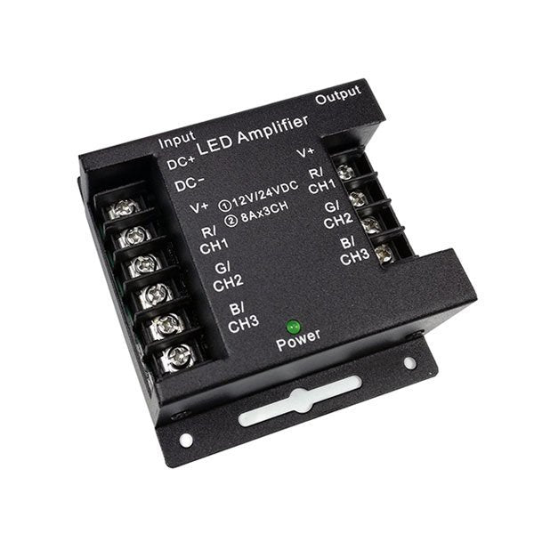 LED STRIP RGB AMPLIFIER, IRON SHELL.