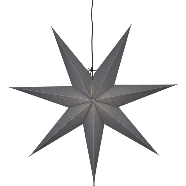Moderner Weihnachtsstern, anthrazit.