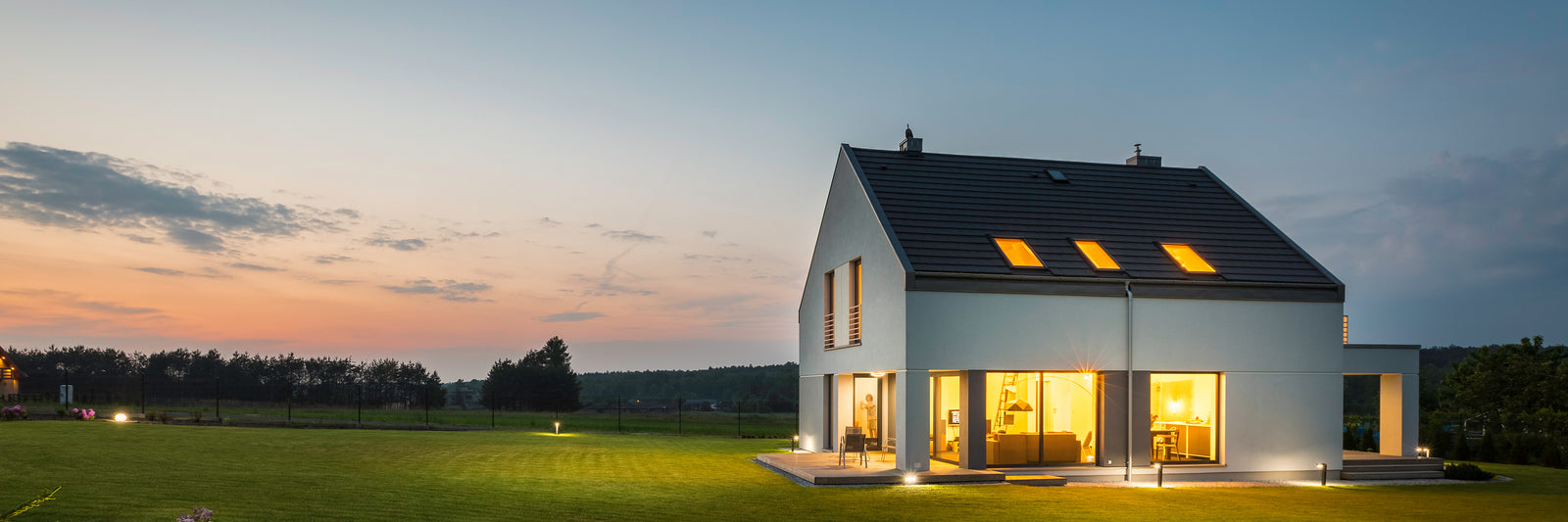 Außenbeleuchtung mit LED Flutern  lichttechnik24line.com