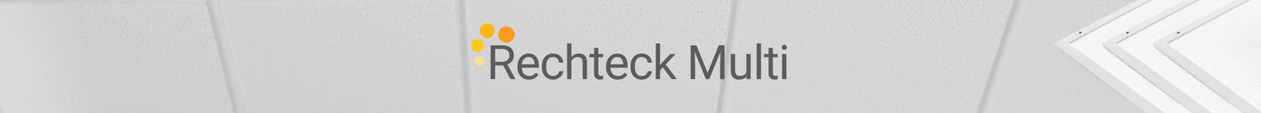 Rechteckige LED-Panels Multipack