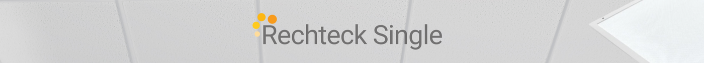 Rechteckige LED-Panels Single