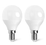 LED Leuchtmittel, E14, 4,9 W, 420 lm, 3000 K, 2 Stk..