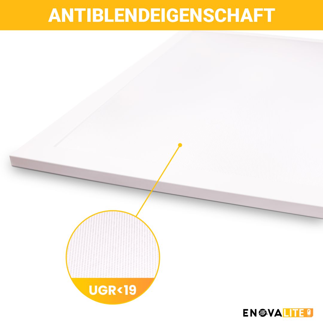 LED Panel, 62x62 cm, 36 W, 3600 lm, 4000 K, UGR<19, Philips Driver.