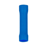 Stoß-/Schrumpfverbinder, isoliert, 15 Stk., 5,5 mm², 26 x 3,4 x 3,4 mm, blau.