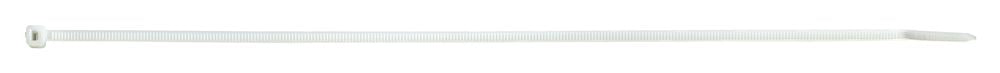 Kabelbinder, 3,6mm, natur 100 Stück, 292 x 3,6 mm.