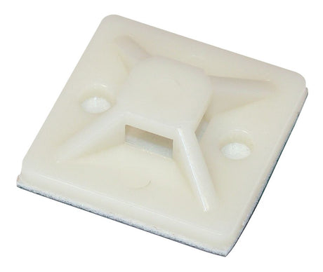 Klebesockel für Kabelbinder 30 x 30 mm Set aus 25 Stück.
