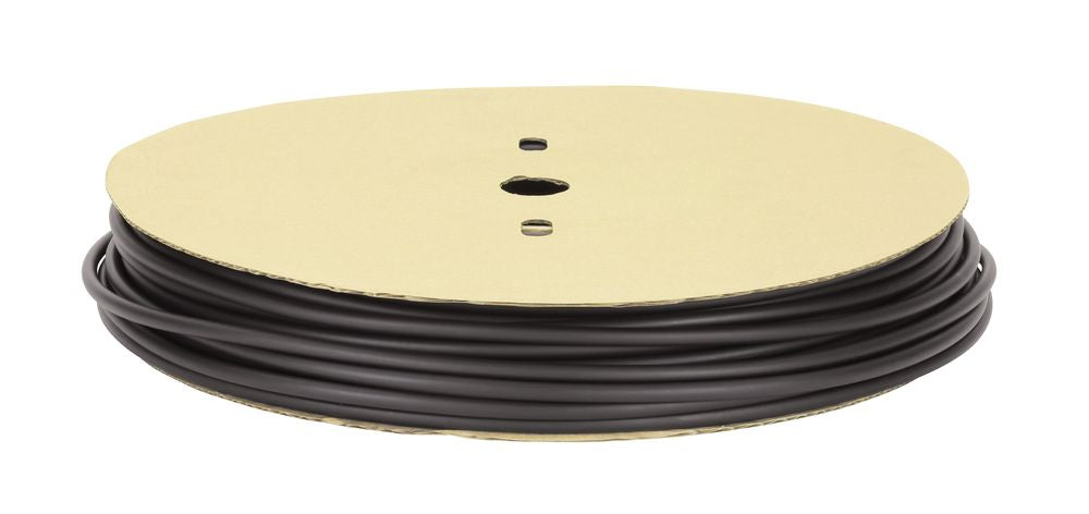 Schrumpfschlauchrolle 50 m, 3:1, 7,9 mm, Farbe schwarz.