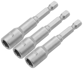 Stecknuss-Bitsatz, 6 x 65 mm, 1/4".