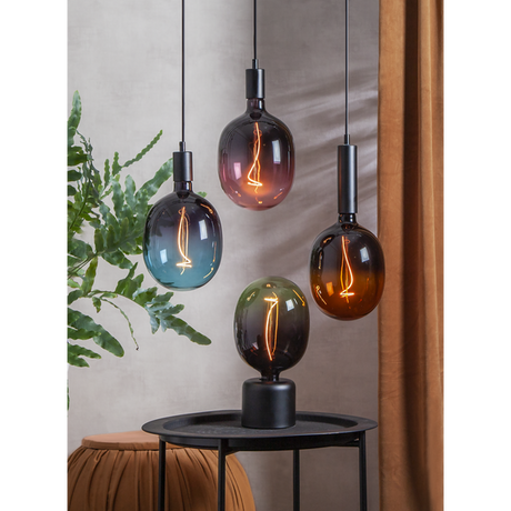 Dekorative dimmbare LED Leuchte im industrial Design mit wunderschönem Colour-Mix.
