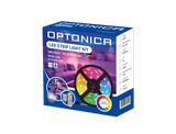 LED-Leuchtstreifen Set, RGB, 12 V, 60 LEDs, Netzteil + APP Steuerung + Bluetooth Music, 5 m, IP54.