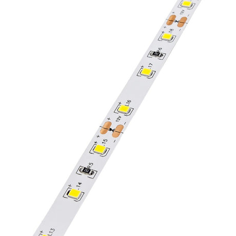 LED-Streifen, 24W, 12V, 1200lm, kaltweiß, 5m, 60 LEDs/m.