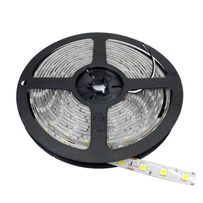 LED-Streifen, 72W, 12V, warmweiß, 60 LEDs/m, IP54, 5m, 10mm.