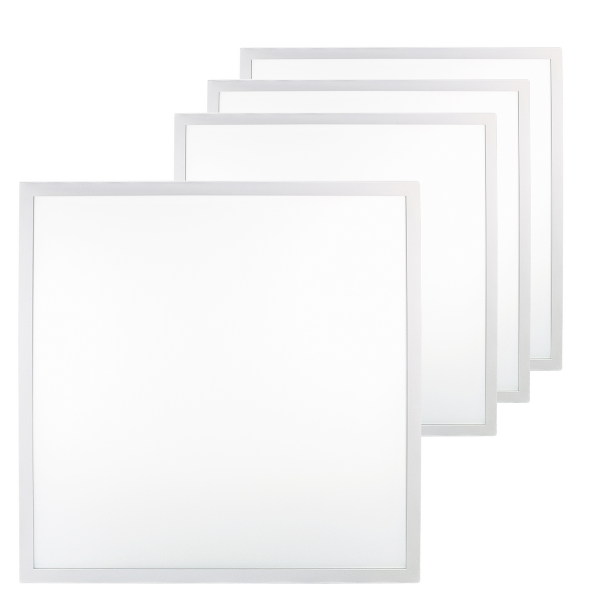 4er Pack LED Panel, 60x60 cm, 36 W, 3600 lm, 4000 K,Philips Driver.