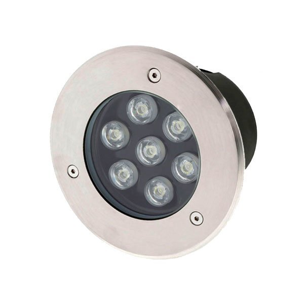 LED-Outdoor Einbaustrahler, 7W, inkl. Spot, 6000 K, IP65