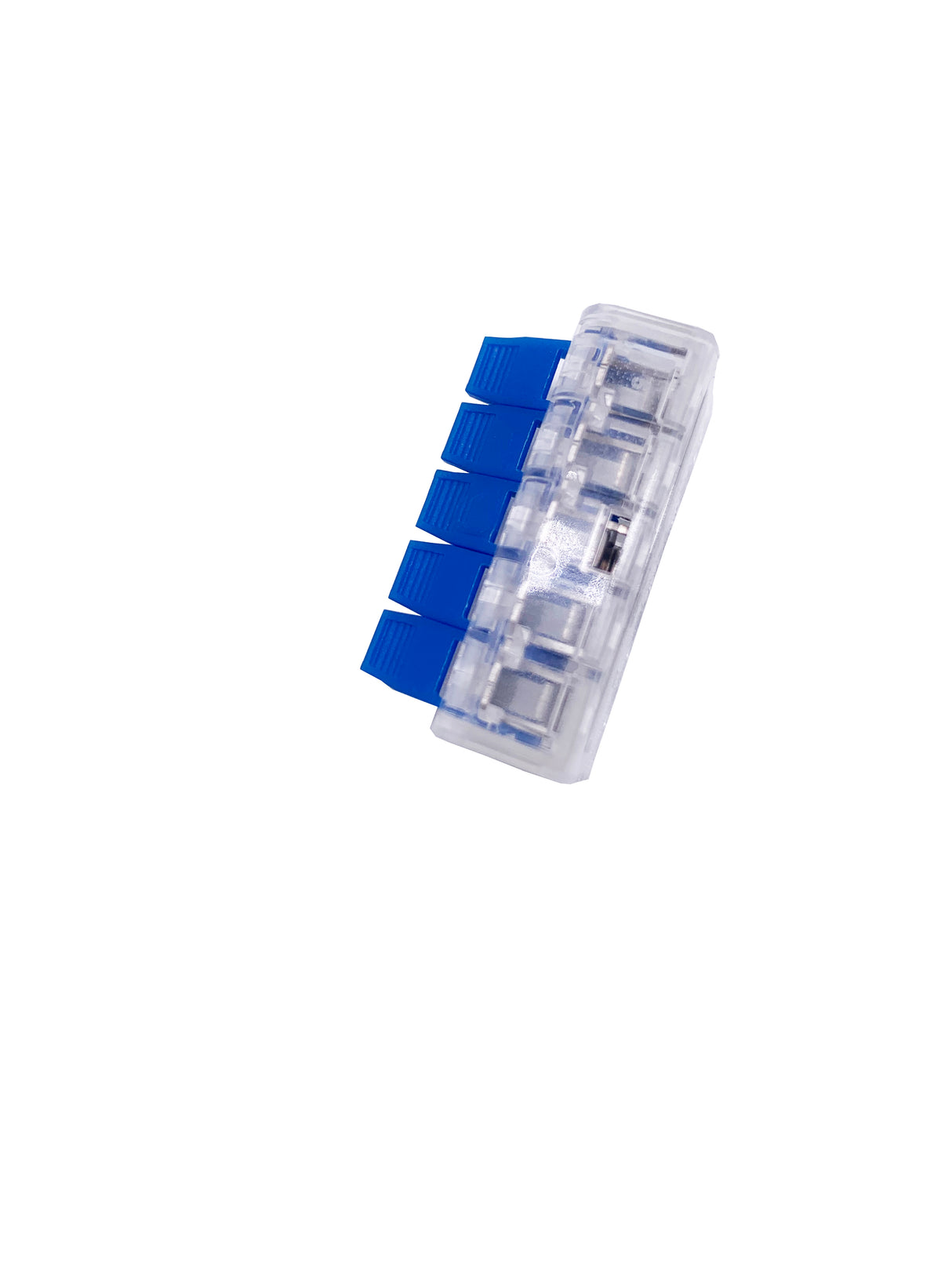 Verbindungsklemme mit Hebel, 5-polig, 450V, 32A.